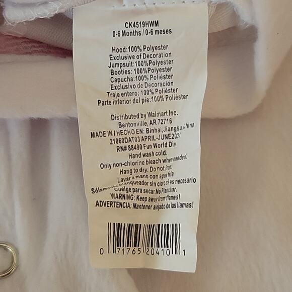 Lil" Unicorn Halloween Costume 0-6 Months - Picture 5 of 7